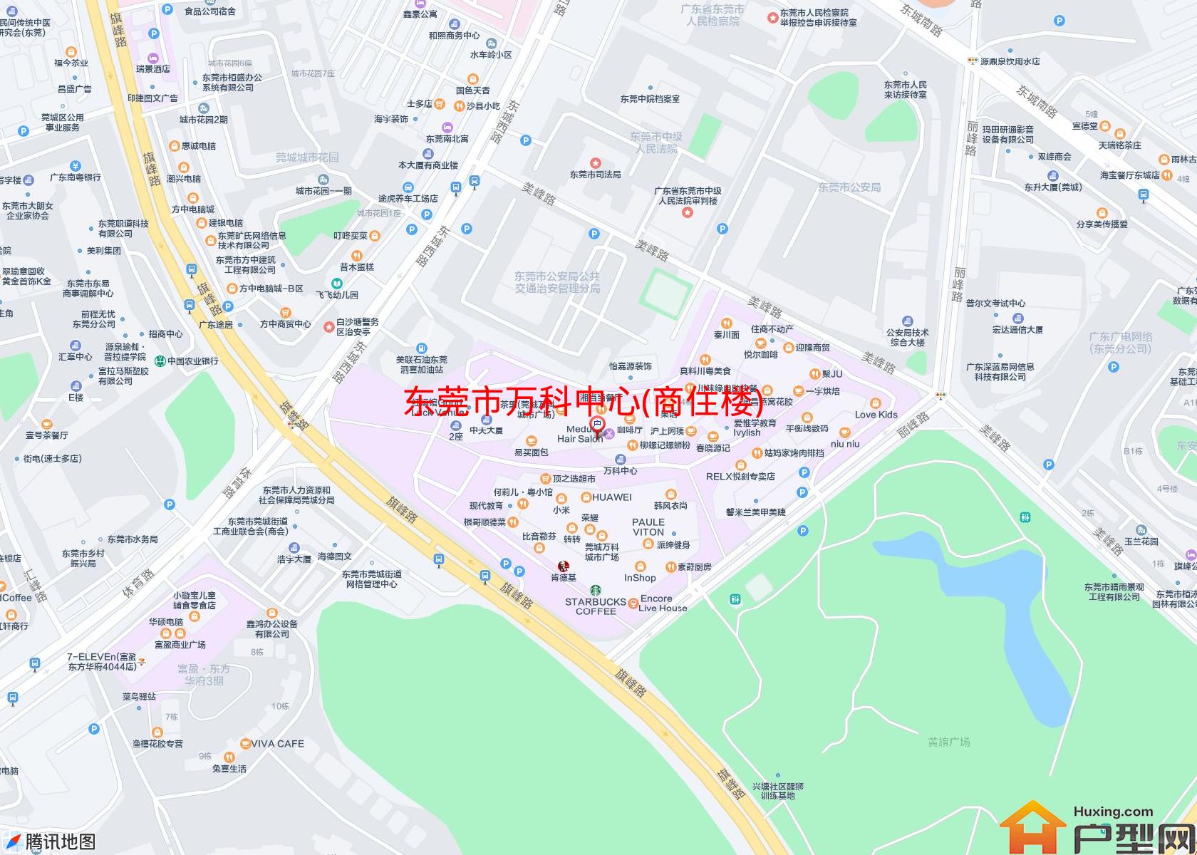 万科中心(商住楼)小区 - 户型网