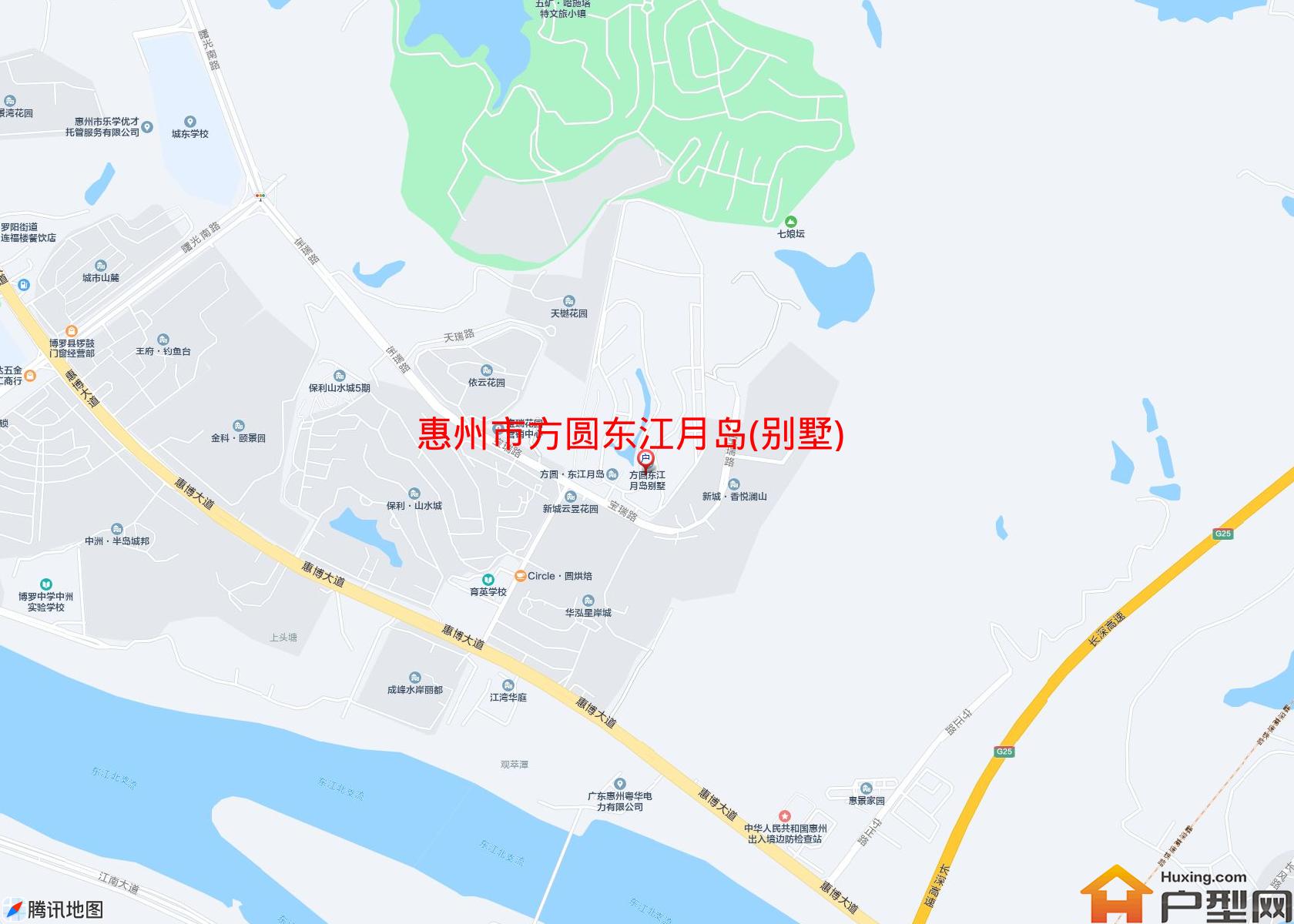方圆东江月岛(别墅)小区 - 户型网