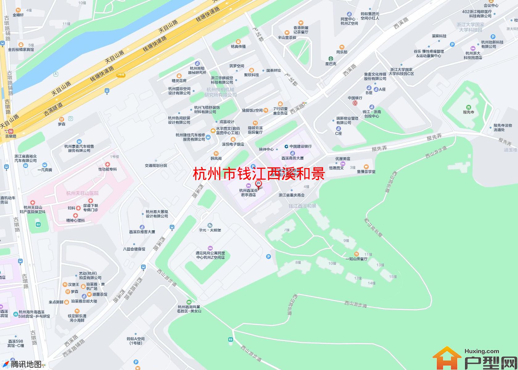钱江西溪和景小区 - 户型网