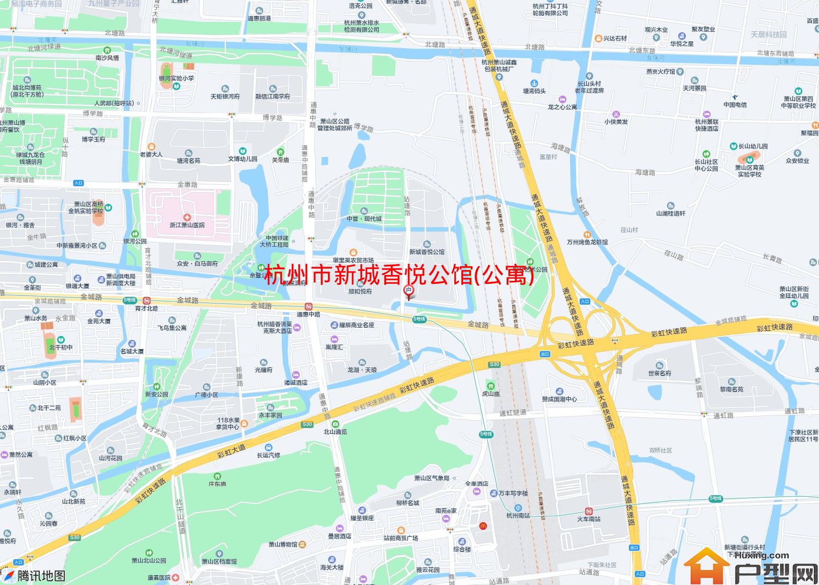 新城香悦公馆(公寓)小区 - 户型网