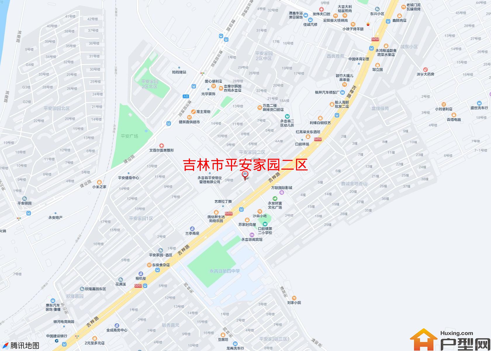 平安家园二区小区 - 户型网