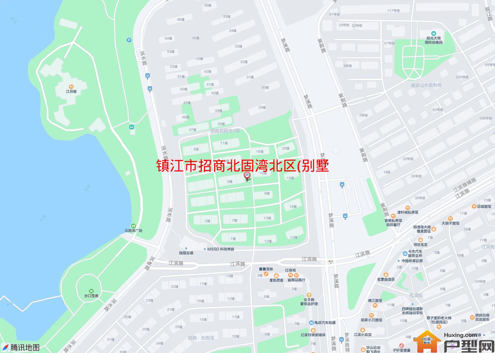 招商北固湾北区(别墅)小区 - 户型网