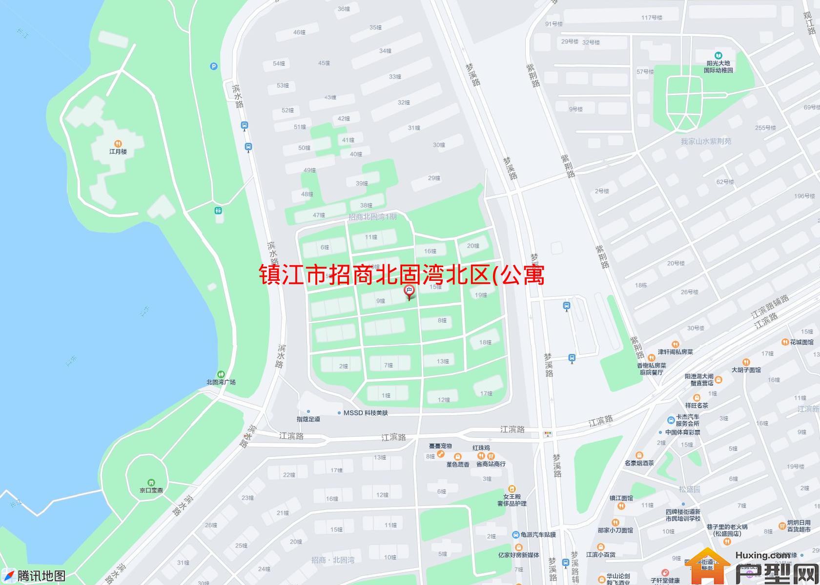 招商北固湾北区(公寓)小区 - 户型网