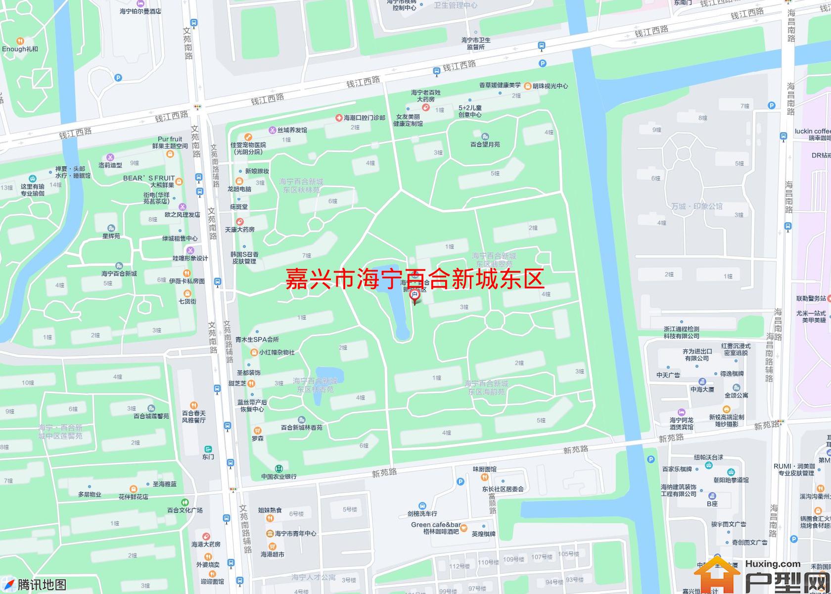海宁百合新城东区小区 - 户型网
