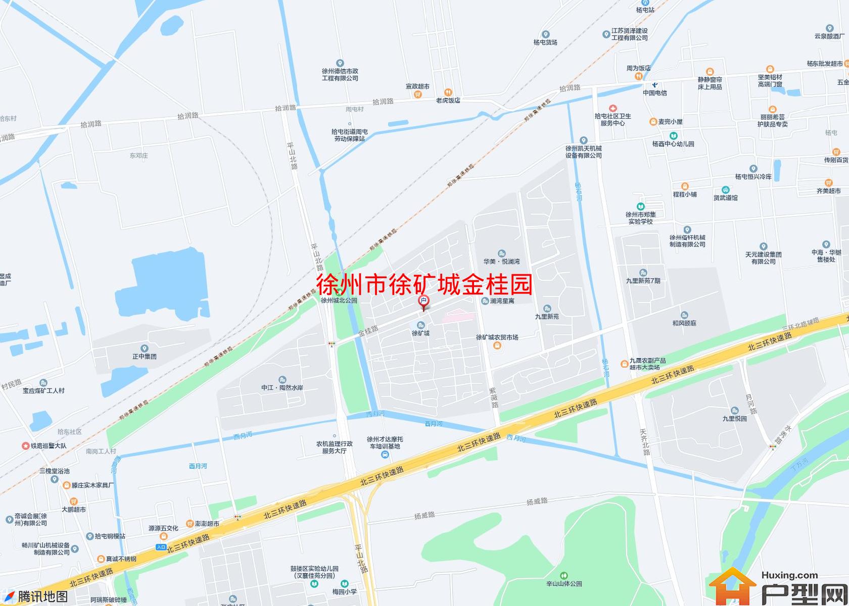 徐矿城金桂园小区 - 户型网