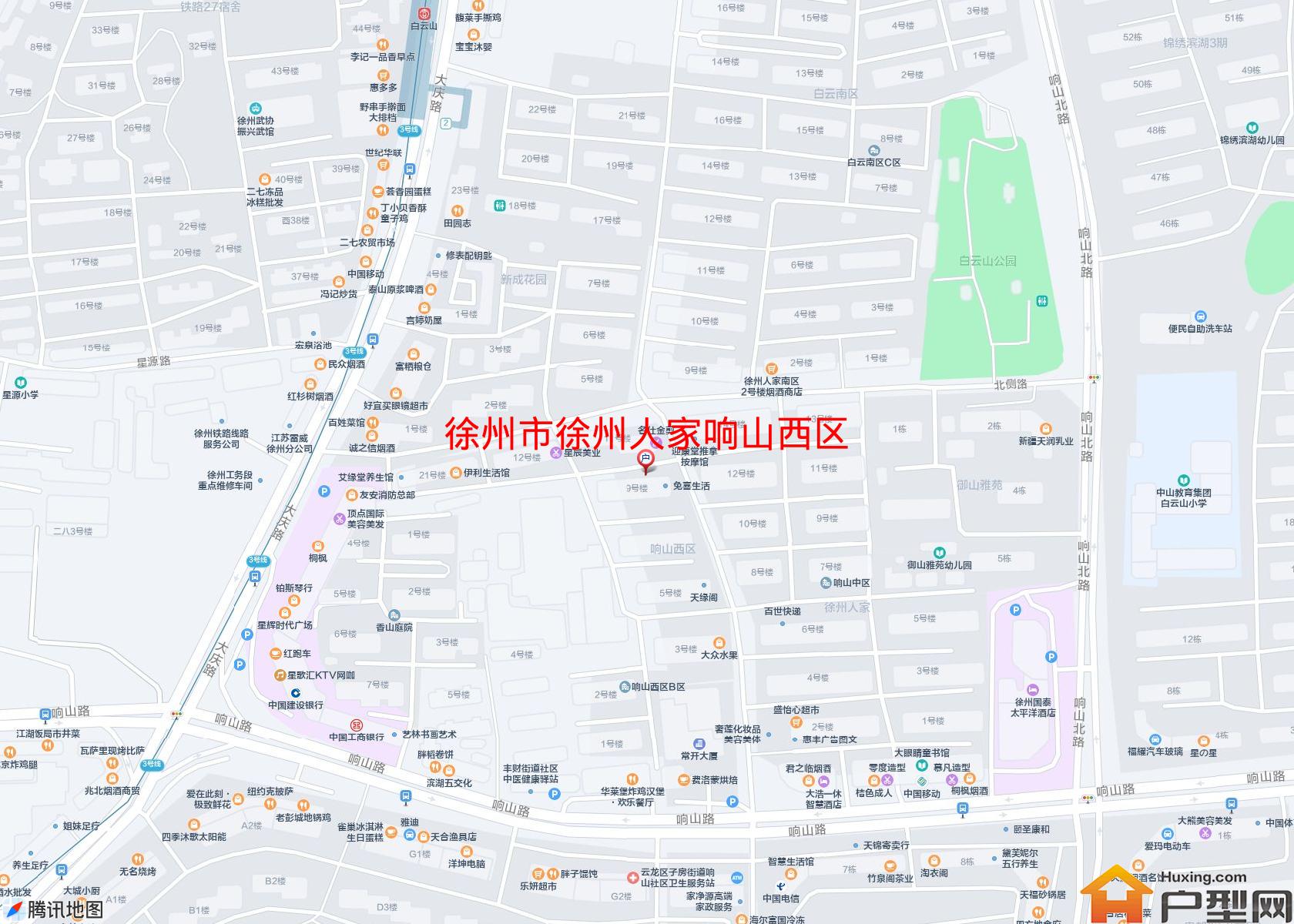 徐州人家响山西区小区 - 户型网