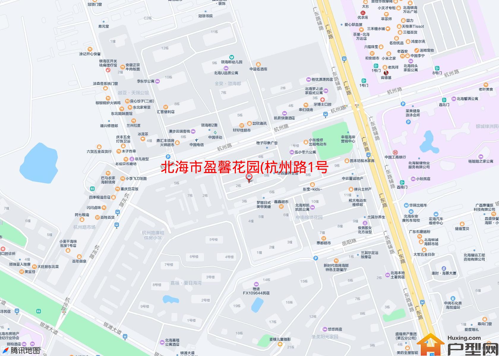 盈馨花园(杭州路1号)小区 - 户型网