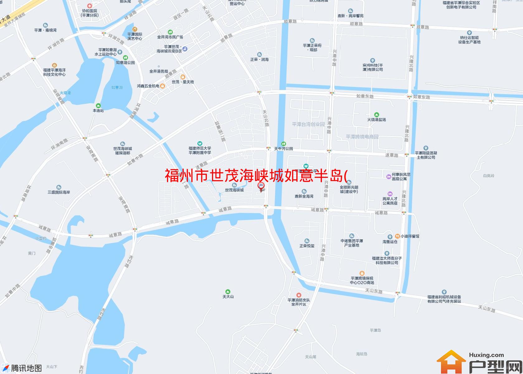 世茂海峡城如意半岛(别墅)小区 - 户型网