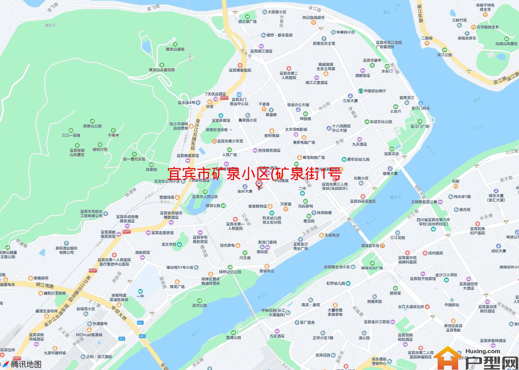 矿泉小区(矿泉街1号)小区 - 户型网