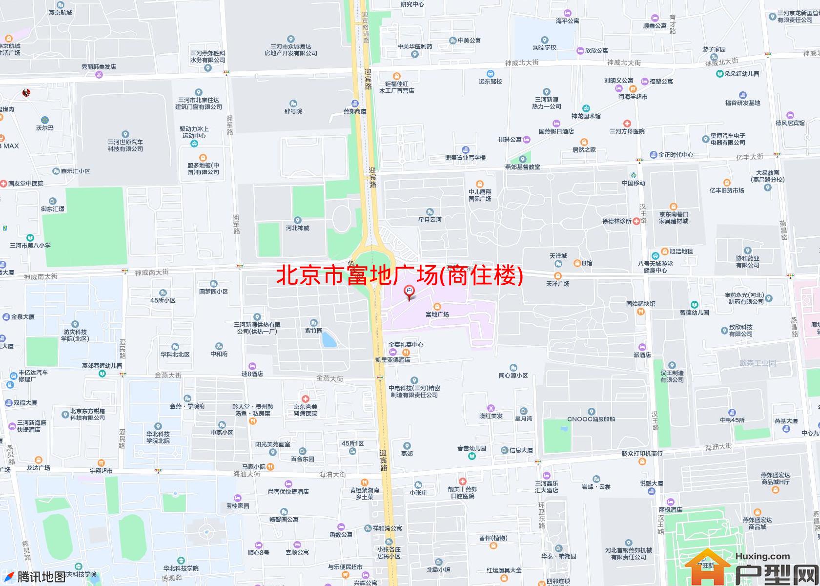 富地广场(商住楼)小区 - 户型网