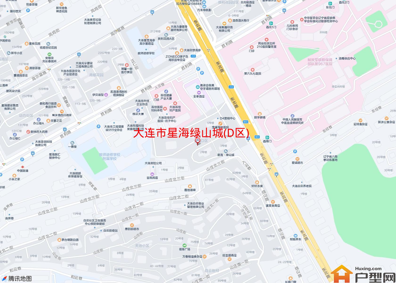 星海绿山城(D区)小区 - 户型网