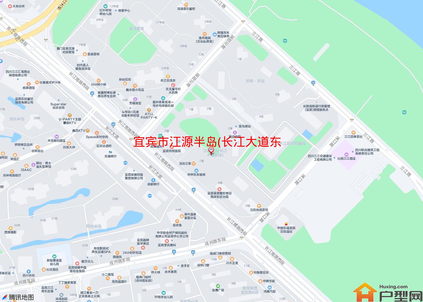 江源半岛(长江大道东段24号)小区 - 户型网