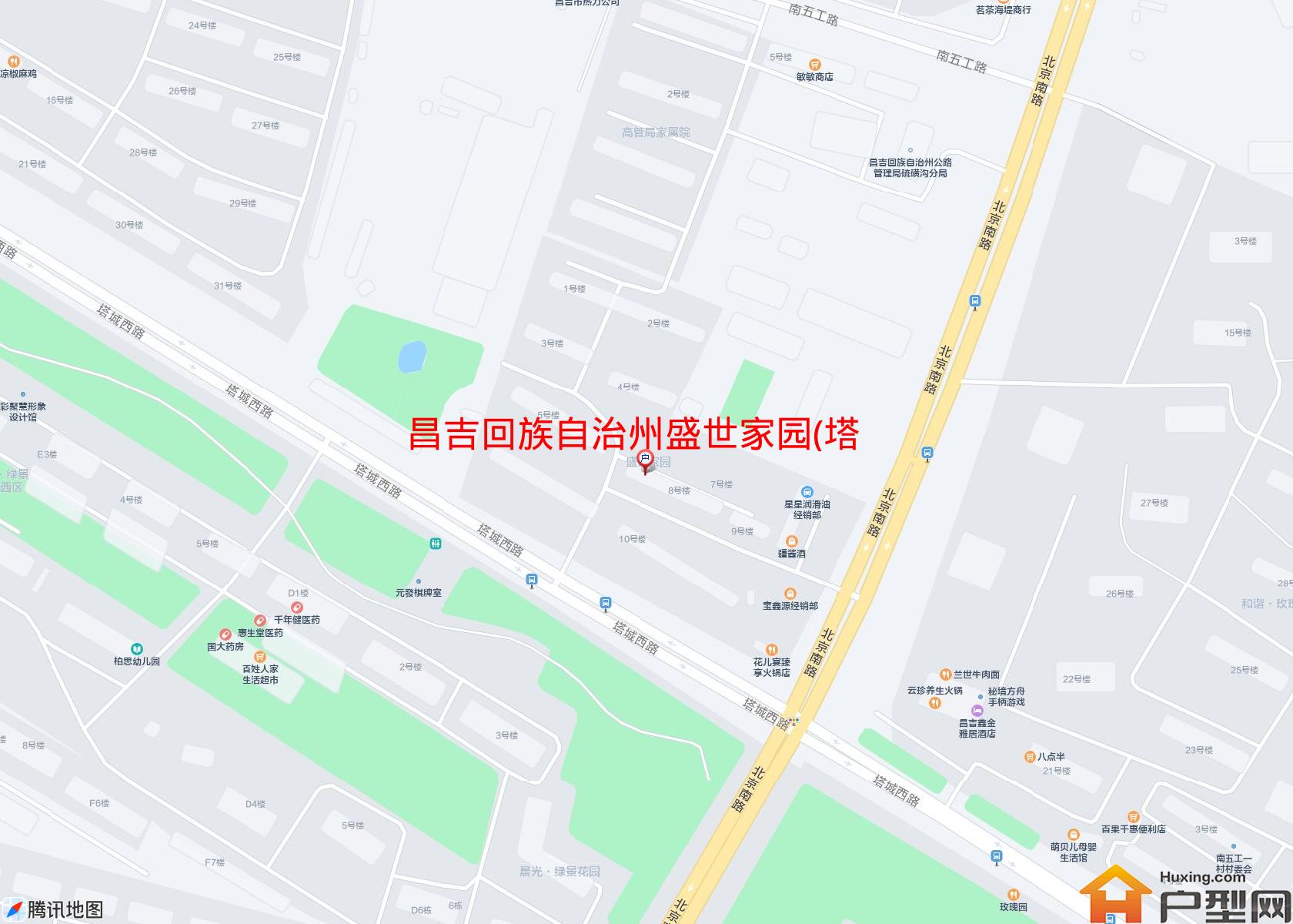 盛世家园(塔城路251号)小区 - 户型网