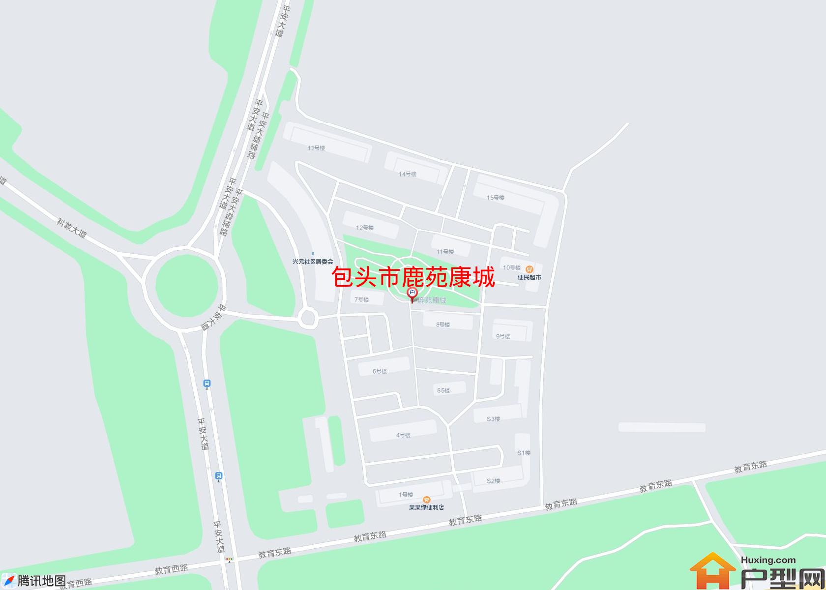 鹿苑康城小区 - 户型网