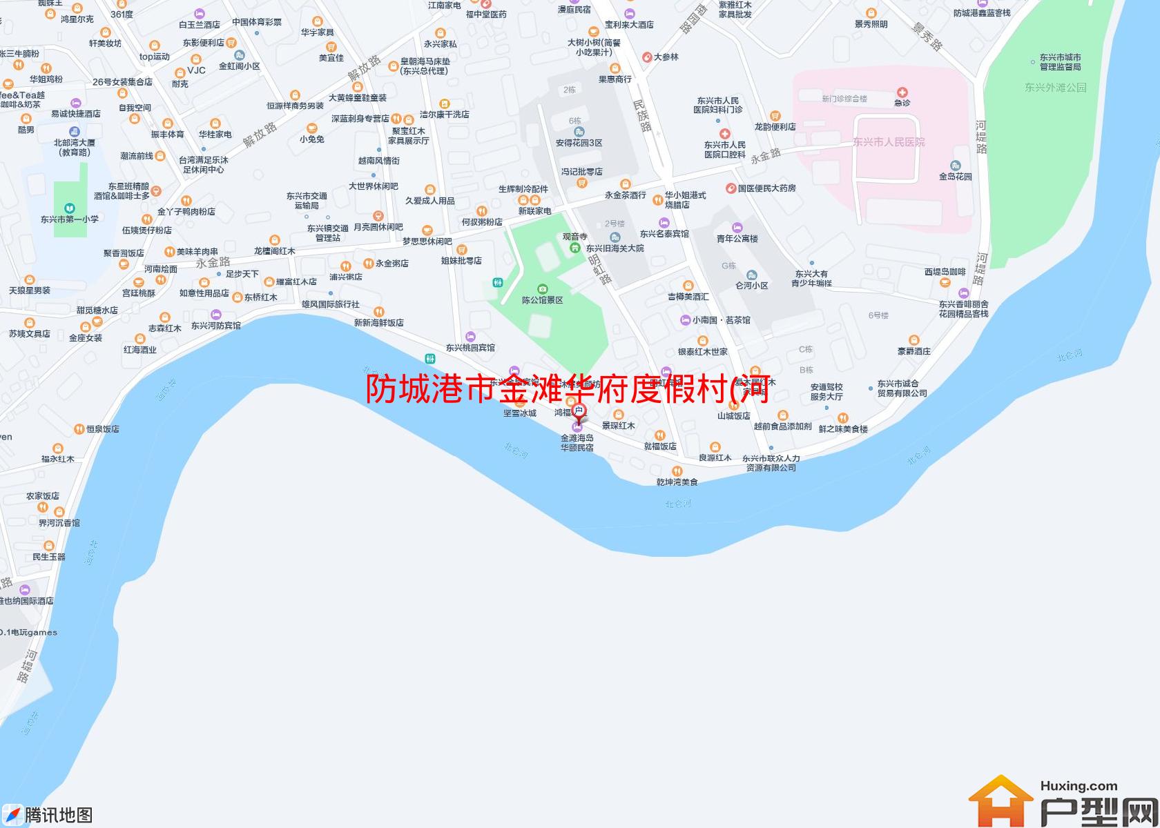 金滩华府度假村(河堤路)小区 - 户型网