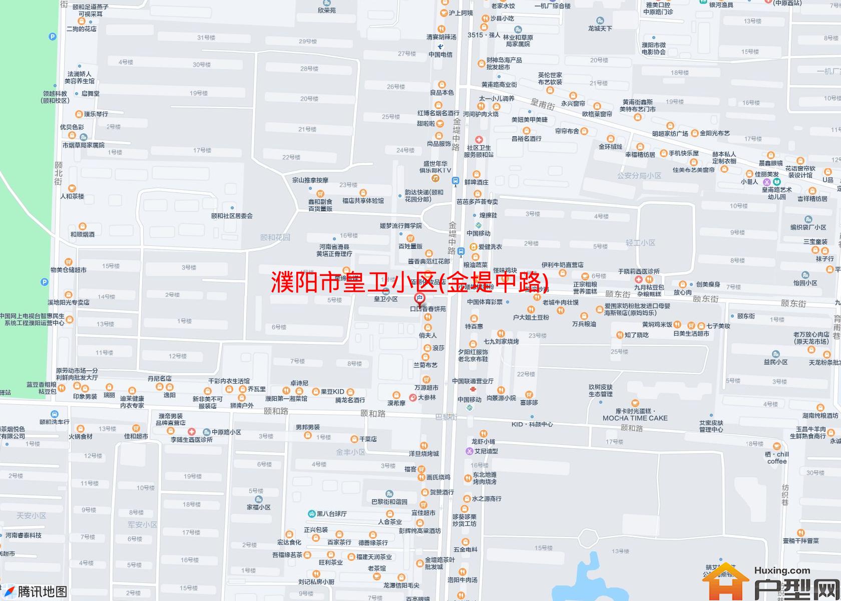 皇卫小区(金堤中路)小区 - 户型网