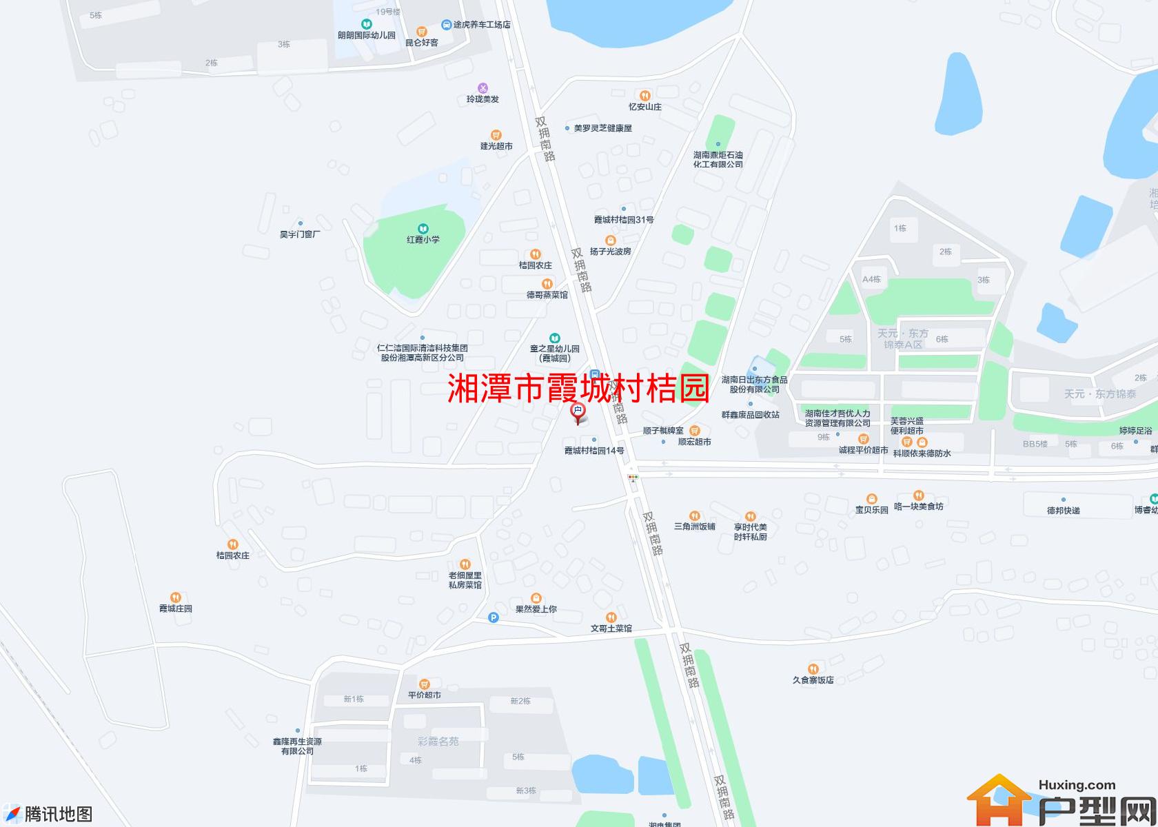 霞城村桔园小区 - 户型网