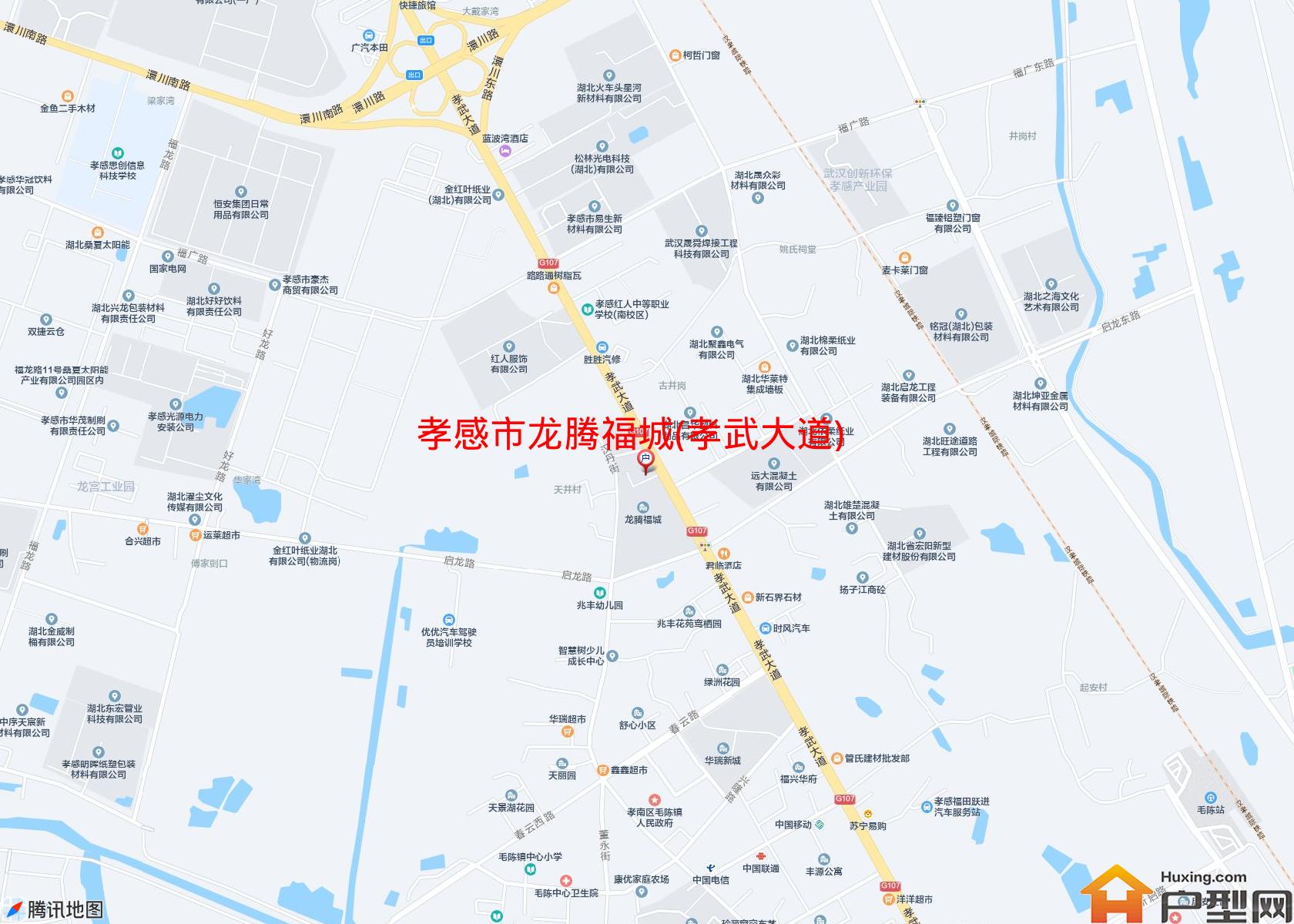 龙腾福城(孝武大道)小区 - 户型网