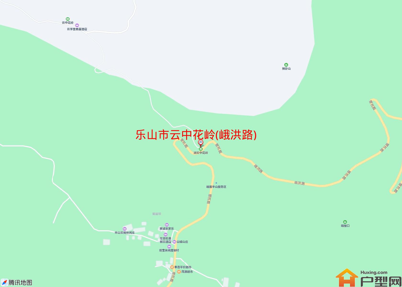 云中花岭(峨洪路)小区 - 户型网