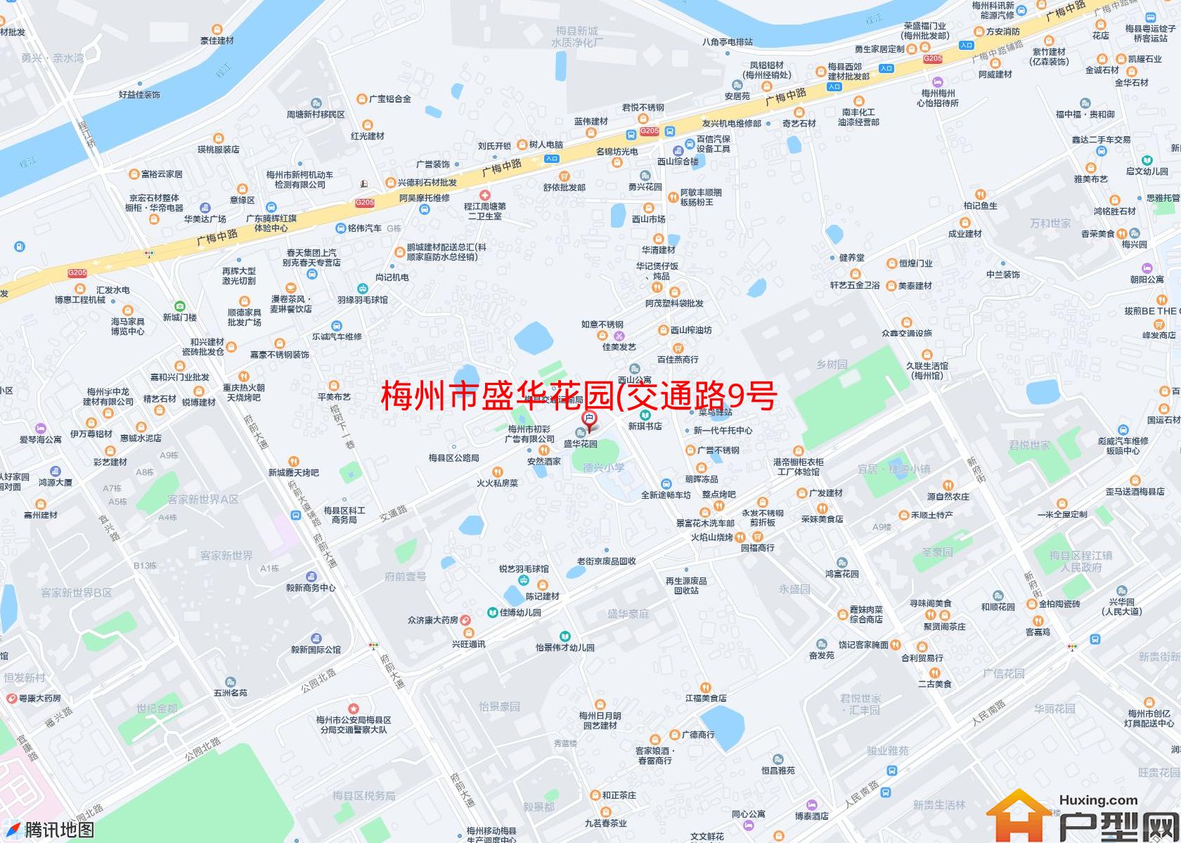 盛华花园(交通路9号)小区 - 户型网