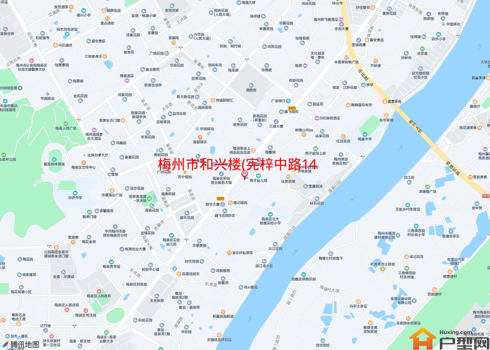 和兴楼(宪梓中路148-3号)小区 - 户型网