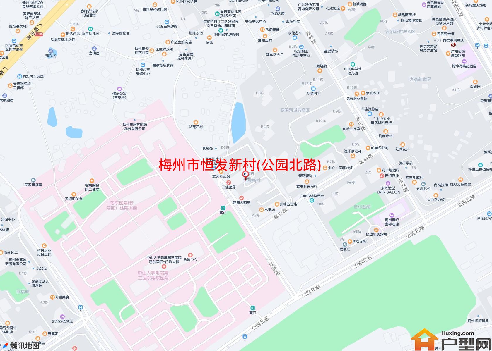 恒发新村(公园北路)小区 - 户型网