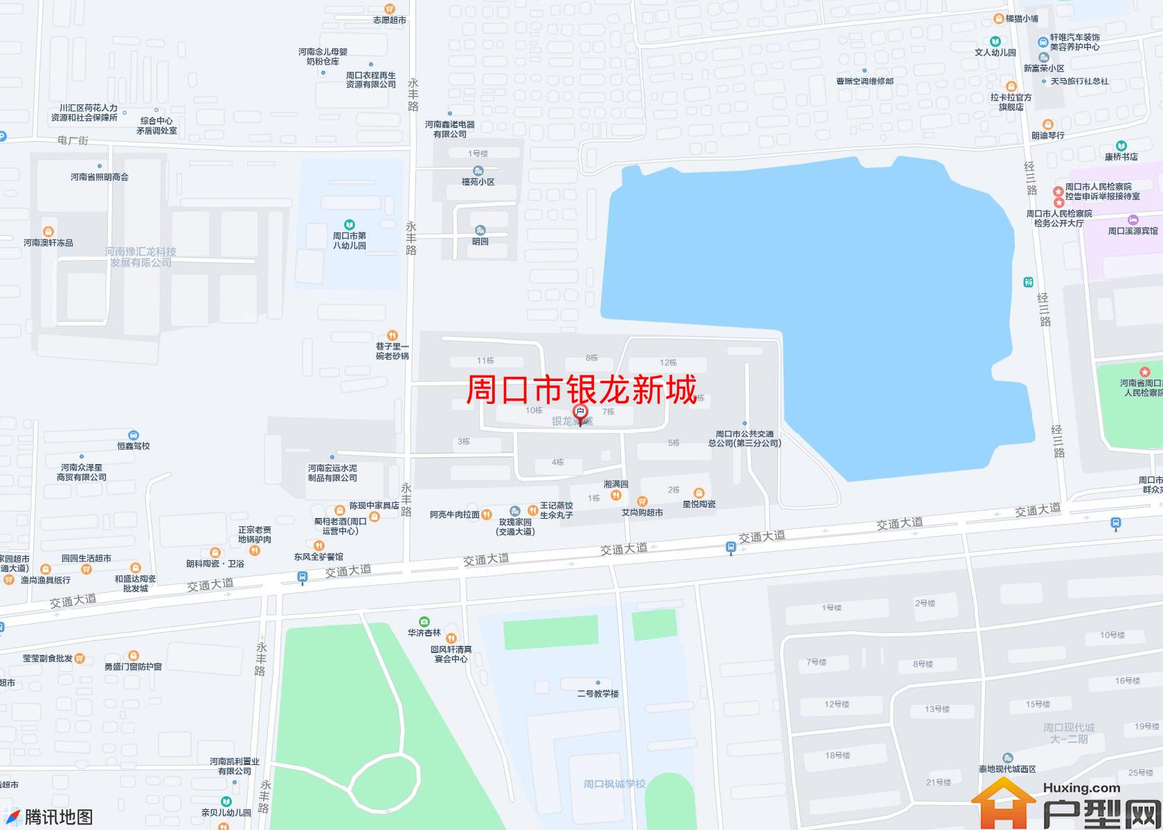 银龙新城小区 - 户型网
