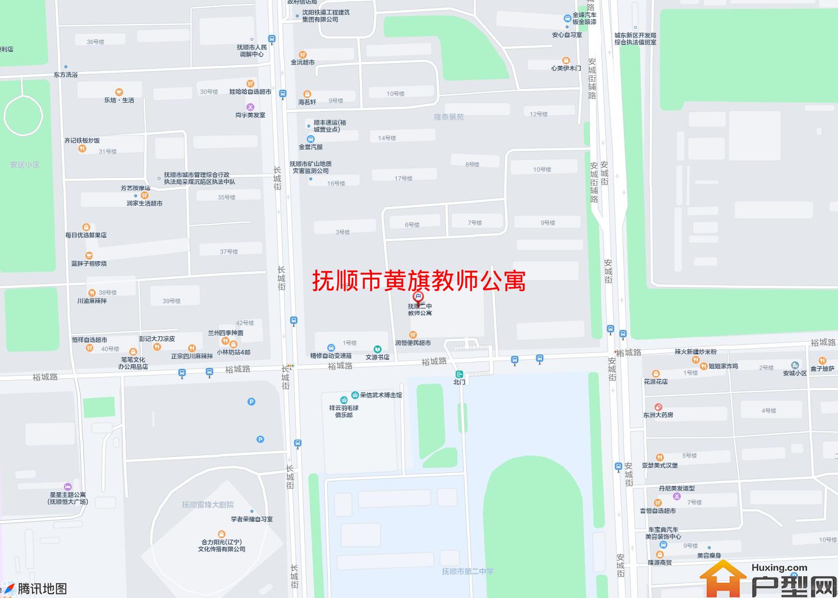 黄旗教师公寓小区 - 户型网