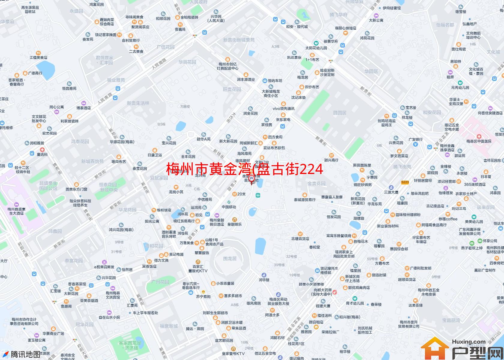 黄金湾(盘古街224号)小区 - 户型网