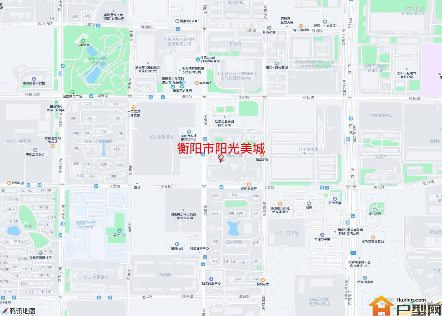 阳光美城小区 - 户型网