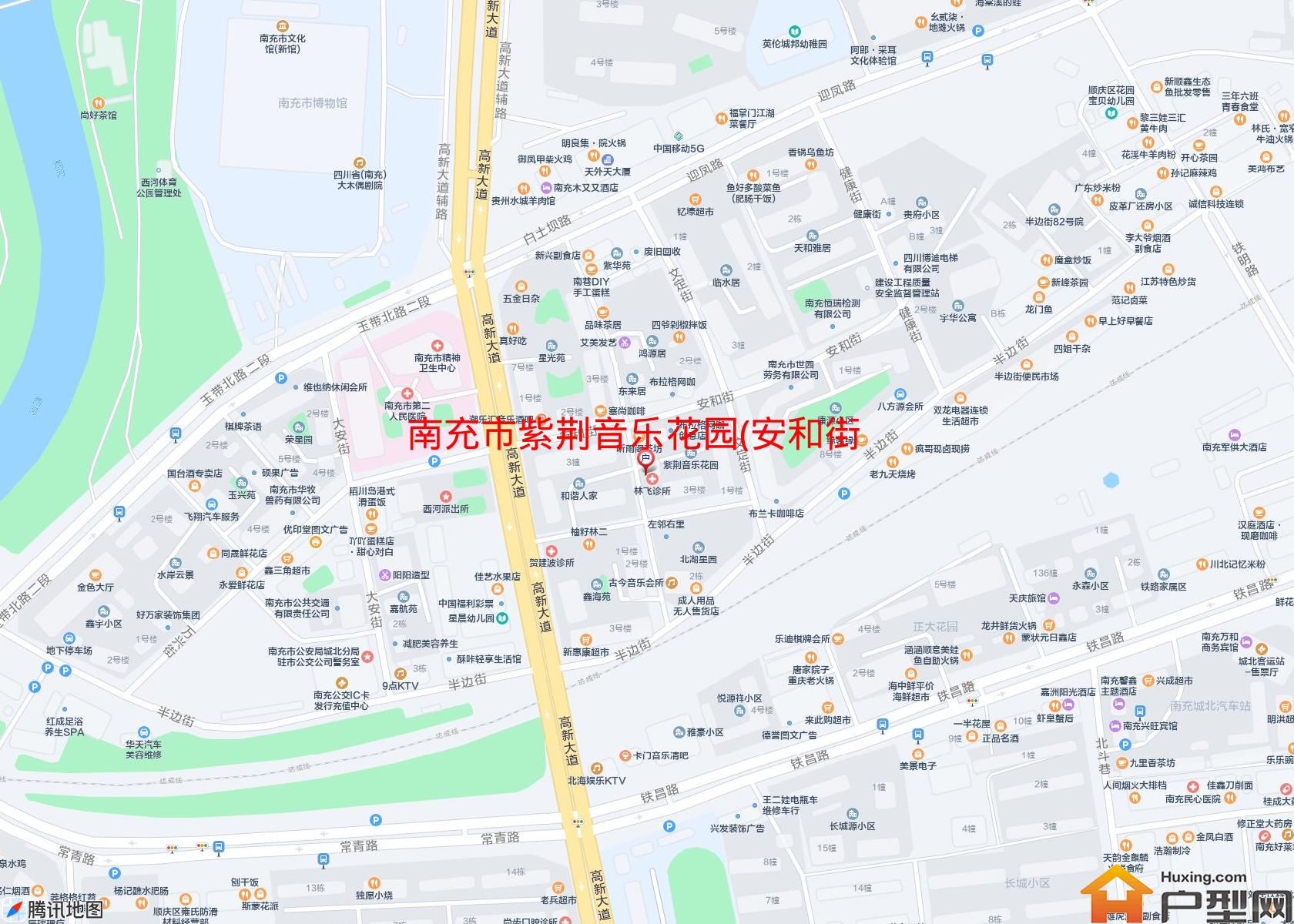 紫荆音乐花园(安和街)小区 - 户型网
