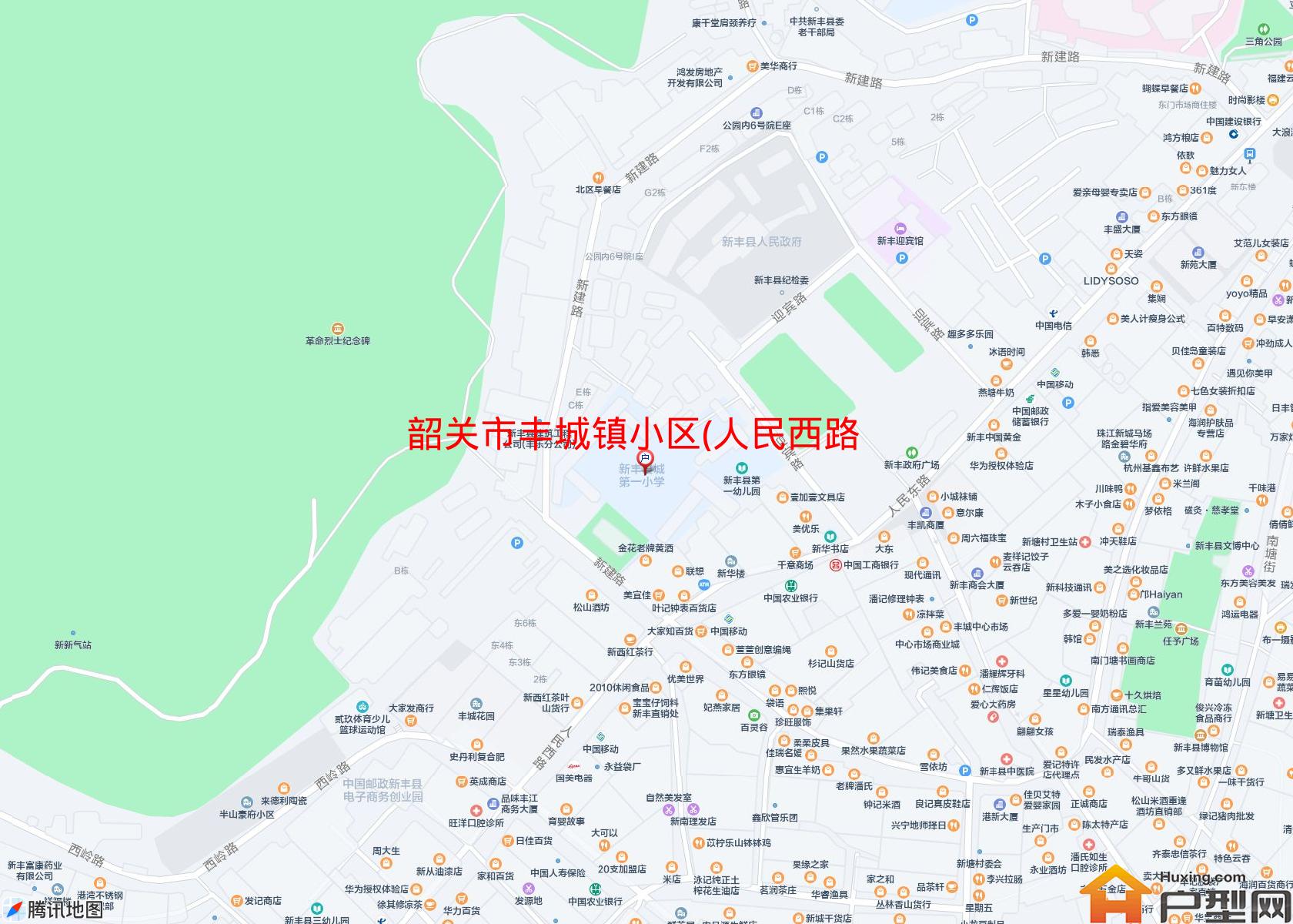 丰城镇小区(人民西路)小区 - 户型网