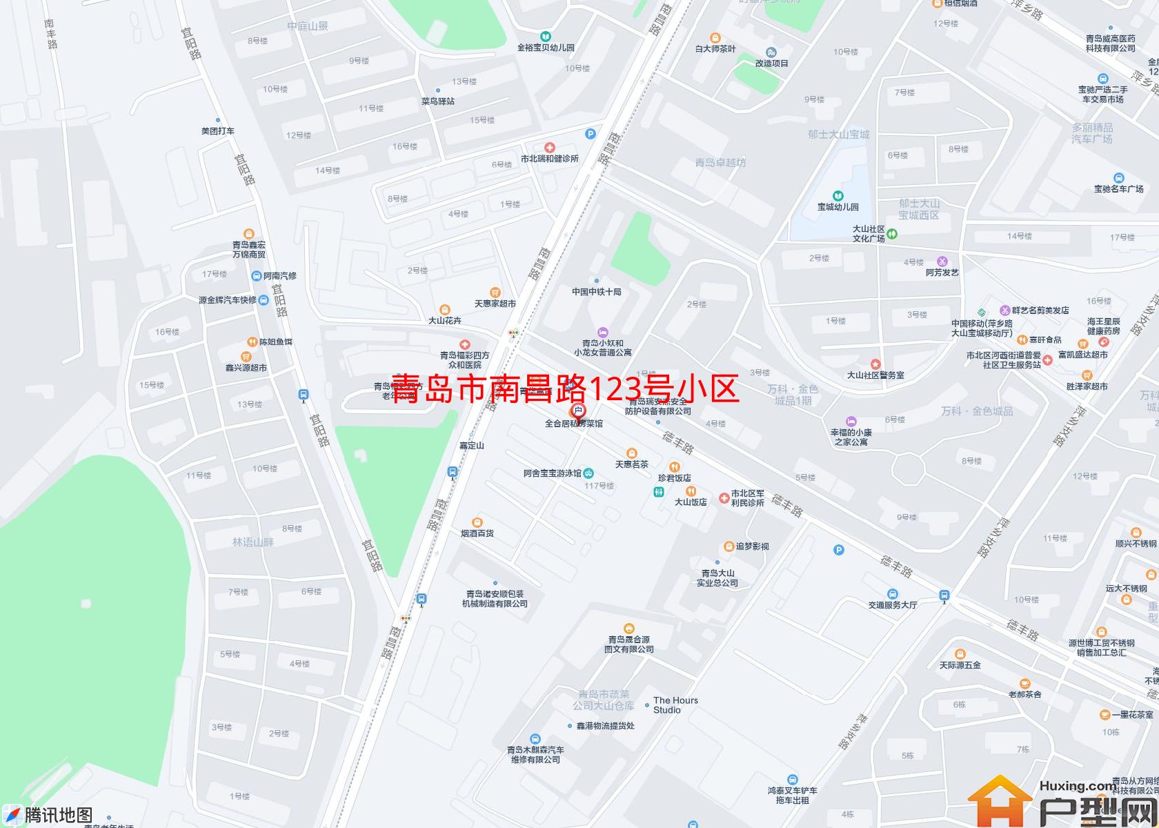 南昌路123号小区小区 - 户型网