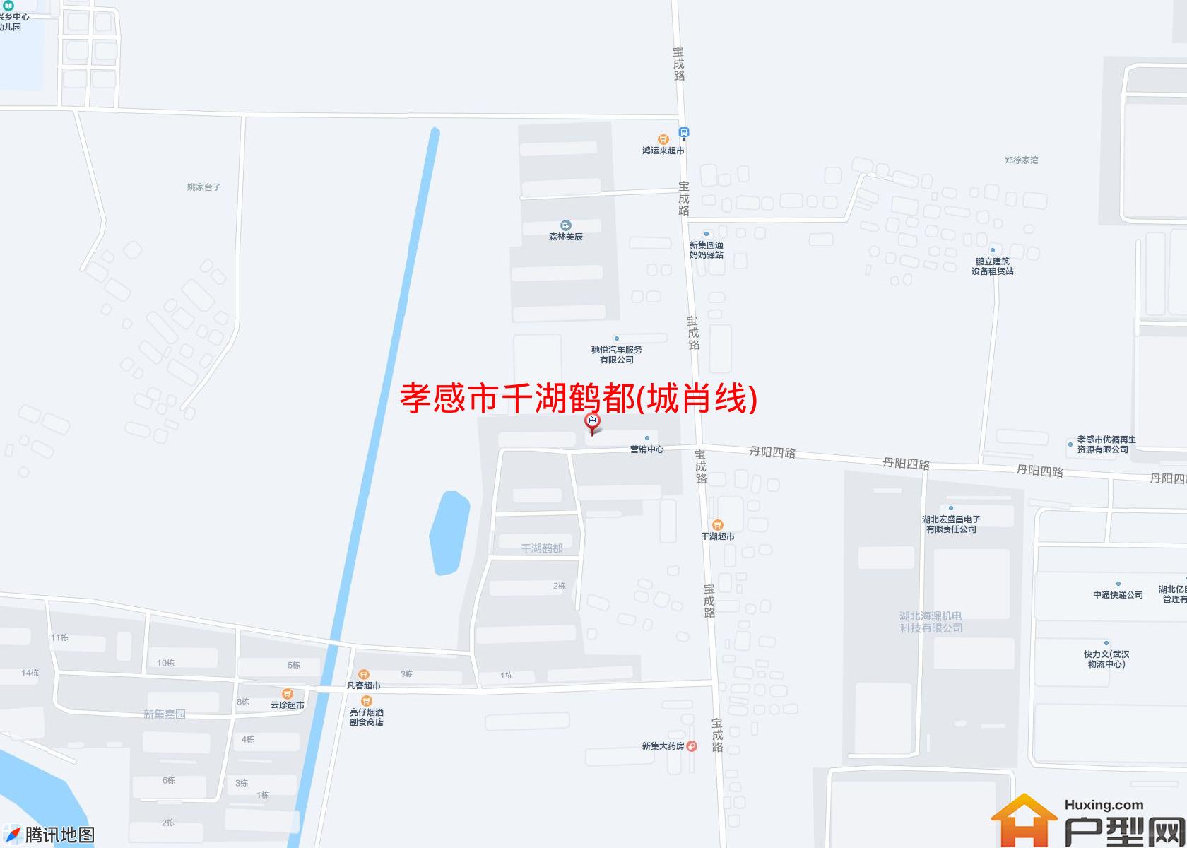 千湖鹤都(城肖线)小区 - 户型网