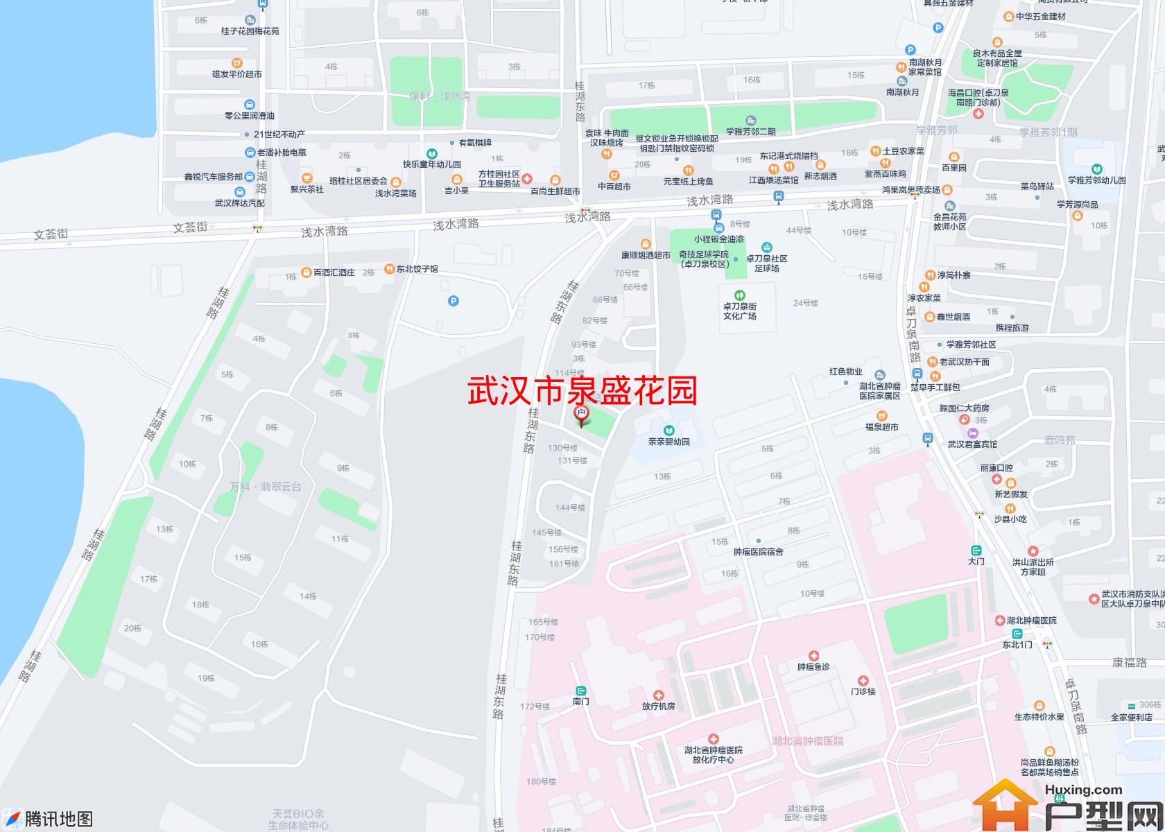 泉盛花园小区 - 户型网
