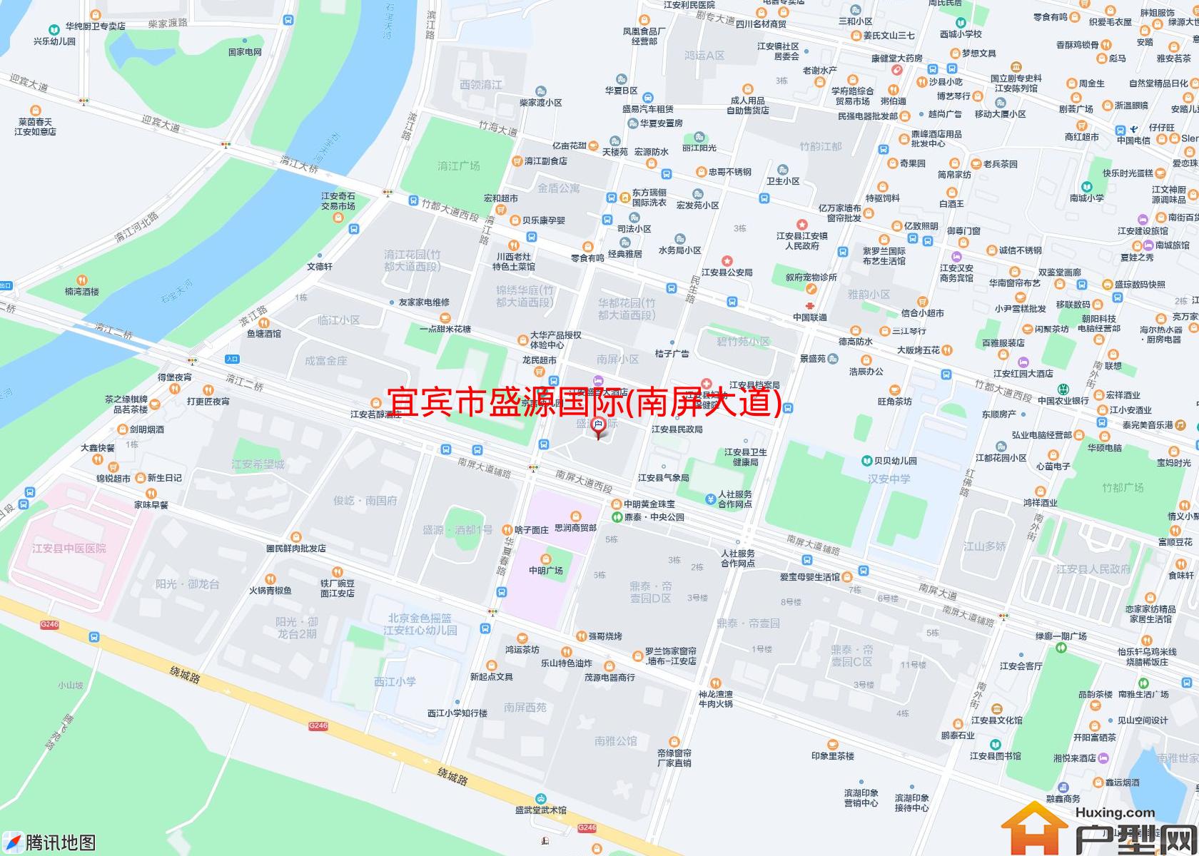 盛源国际(南屏大道)小区 - 户型网