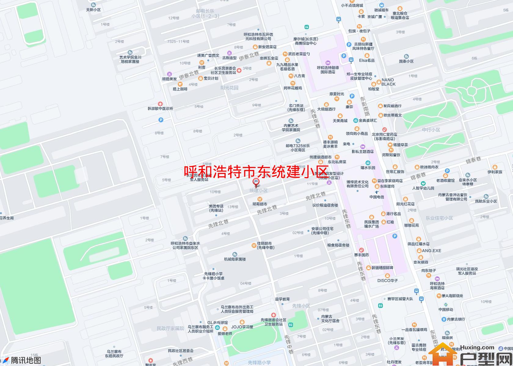 东统建小区小区 - 户型网