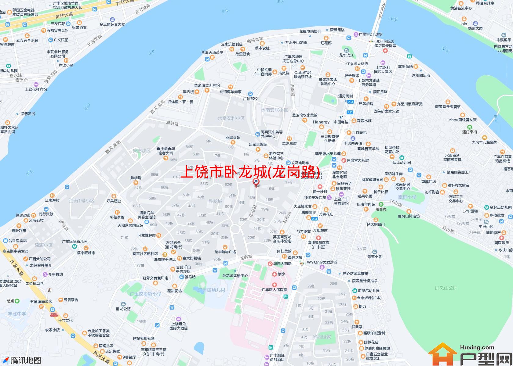 卧龙城(龙岗路)小区 - 户型网