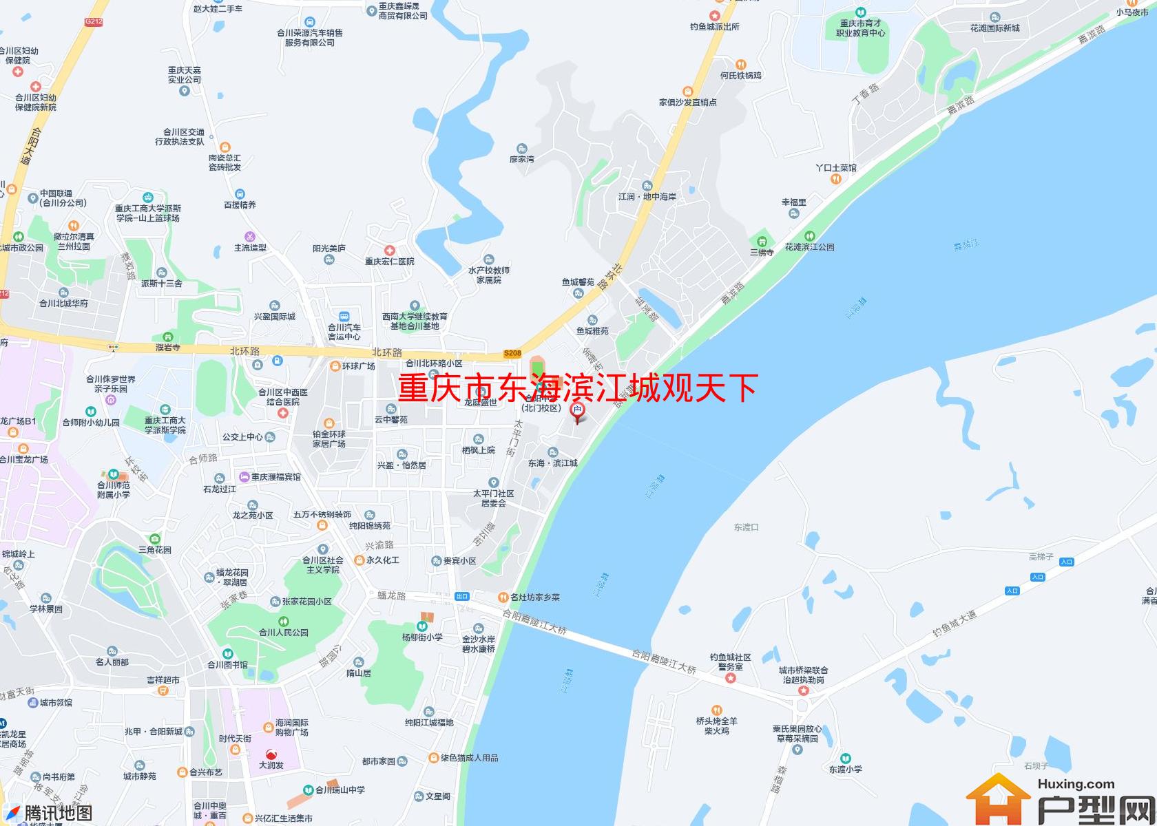 东海滨江城观天下小区 - 户型网