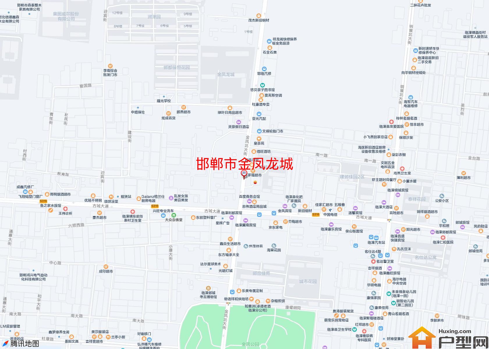 金凤龙城小区 - 户型网