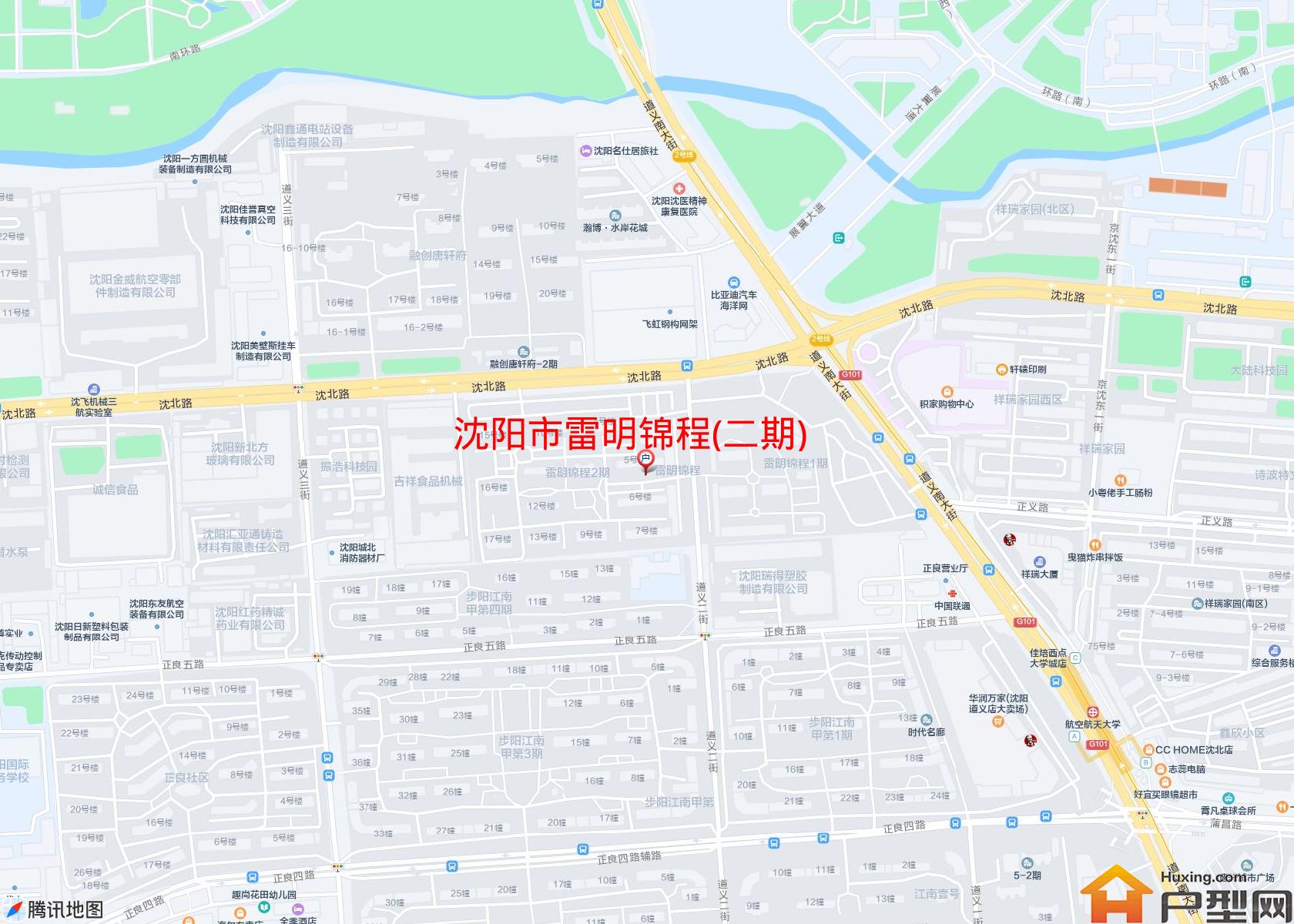 雷明锦程(二期)小区 - 户型网