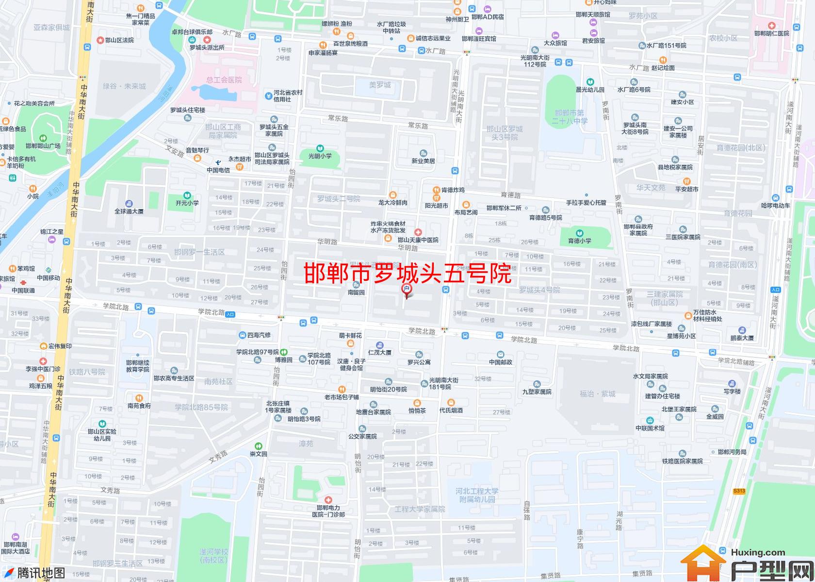 罗城头五号院小区 - 户型网