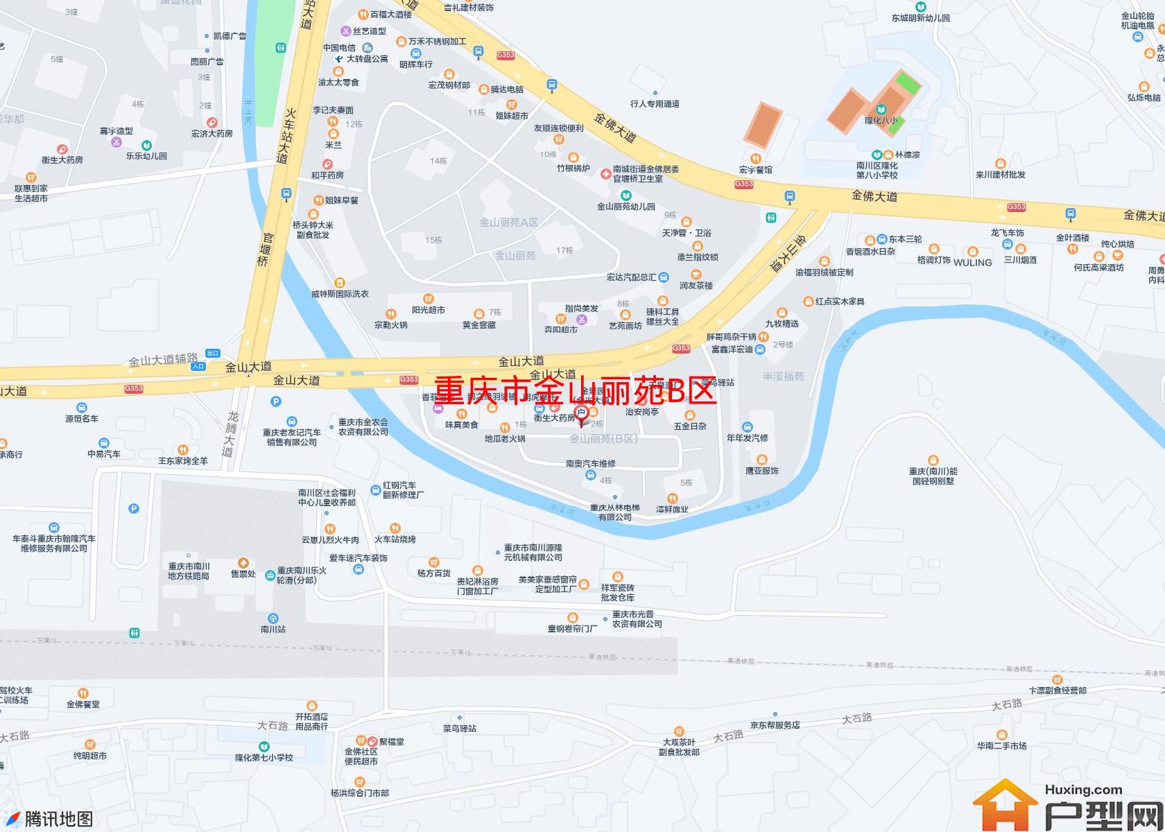 金山丽苑B区小区 - 户型网