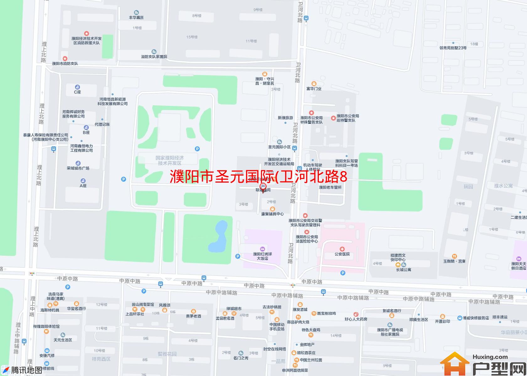 圣元国际(卫河北路8号)小区 - 户型网