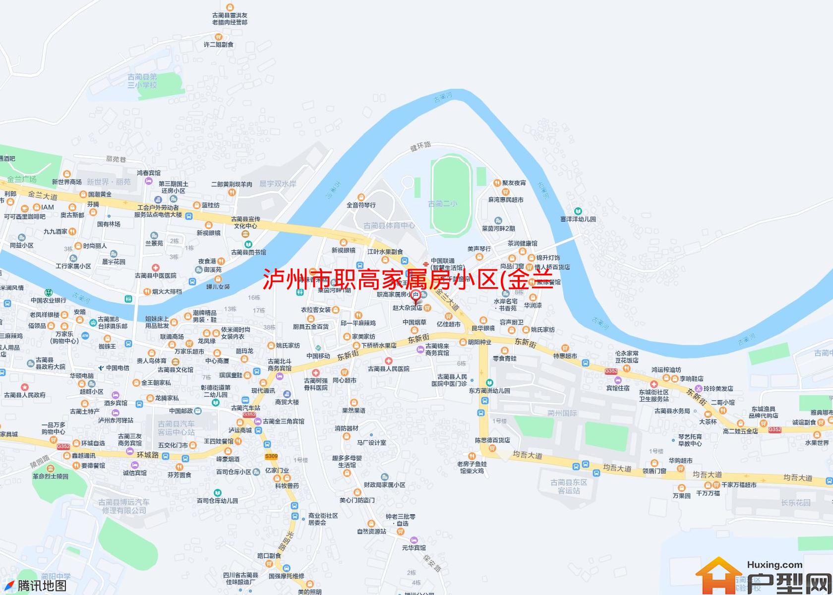 职高家属房小区(金兰大道35号)小区 - 户型网