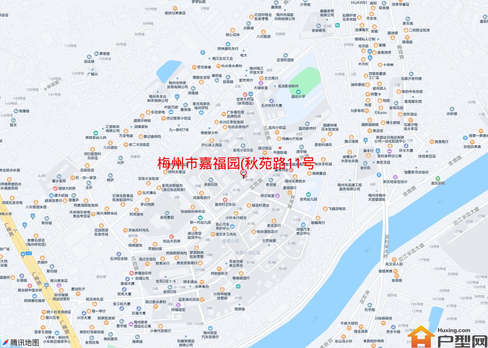 嘉福园(秋苑路11号)小区 - 户型网