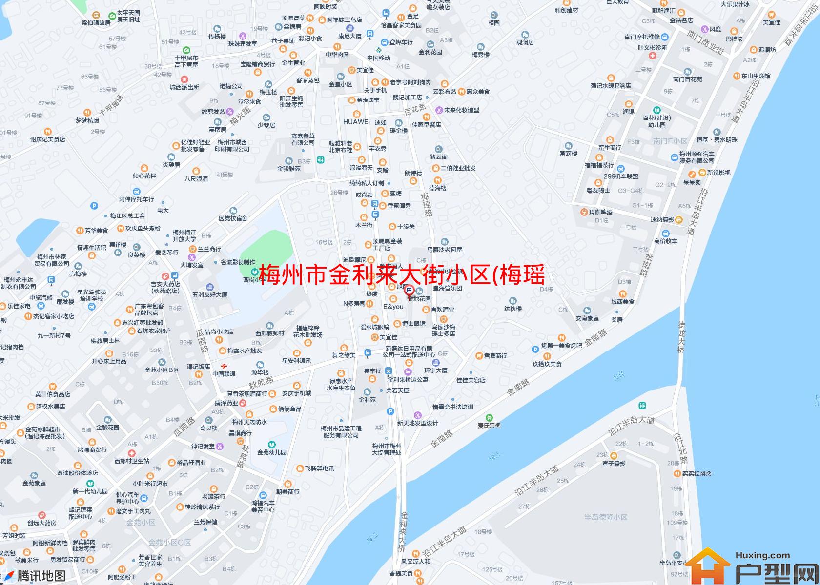 金利来大街小区(梅瑶路l2号)小区 - 户型网