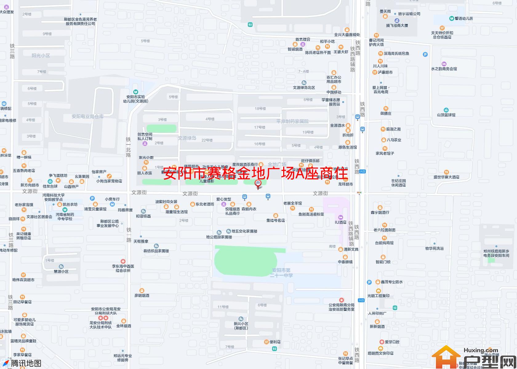赛格金地广场A座商住楼(文源街)小区 - 户型网