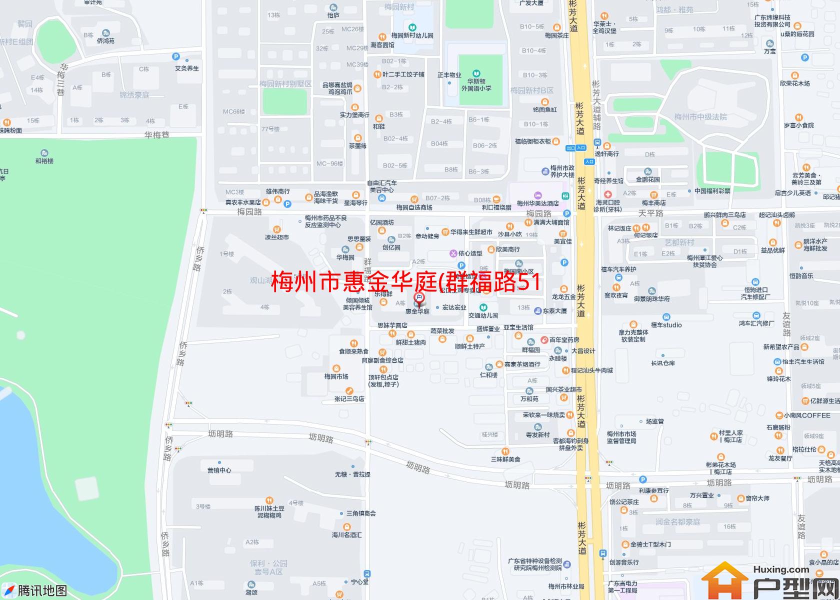 惠金华庭(群福路51号)小区 - 户型网
