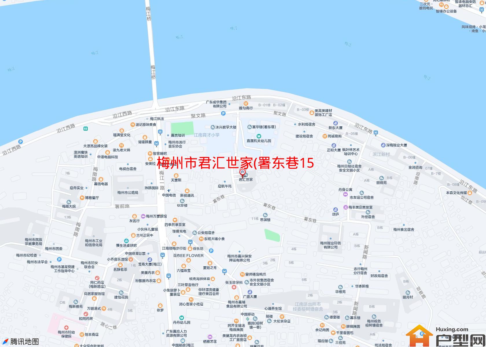 君汇世家(署东巷15号)小区 - 户型网